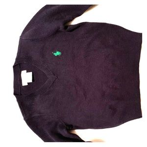 Infant v neck sweater